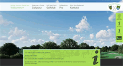 Desktop Screenshot of golfclub-straubing.de